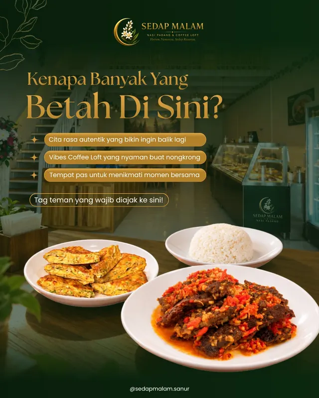 Poster: Kenapa banyak yang betah di sini